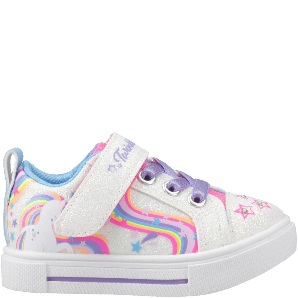 Girls' Skechers Twinkle Sparks Whimsical Shimmer Infant Trainer