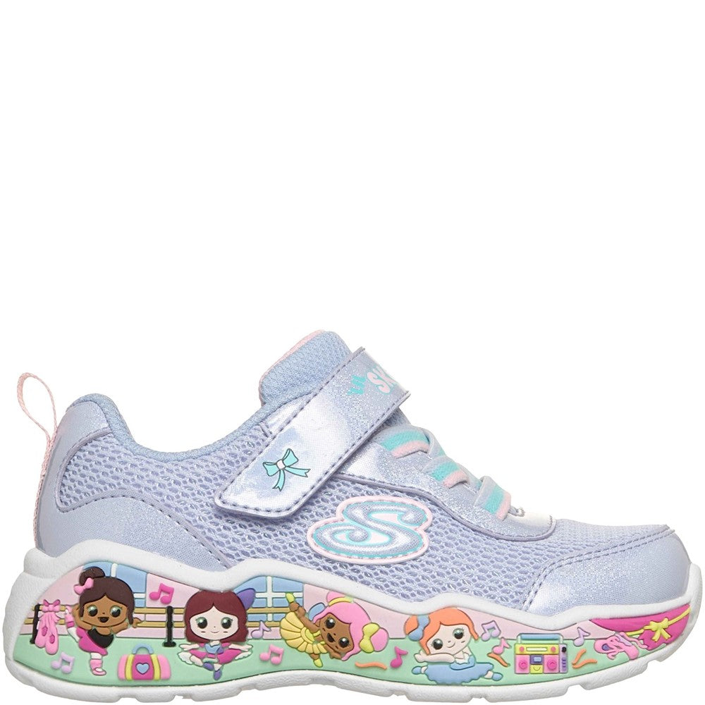 Girls' Skechers Play SceneFun Squad Trainers