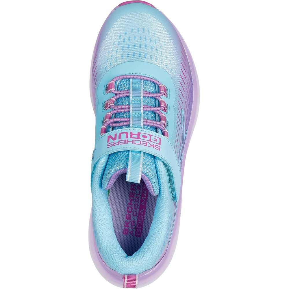 Girls' Skechers GO RUN Accelerate Glitter Soul Junior Trainer