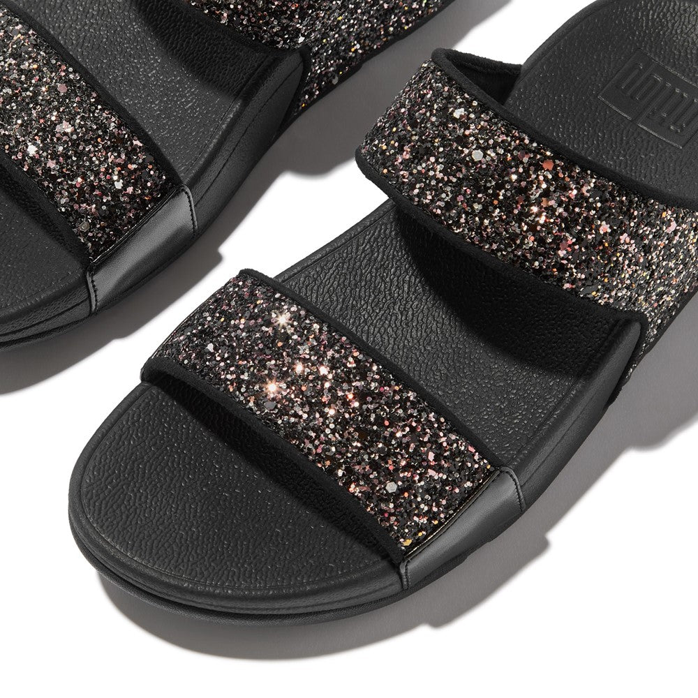Women's Fitflop Lulu 2 Bar Glitter Sandal