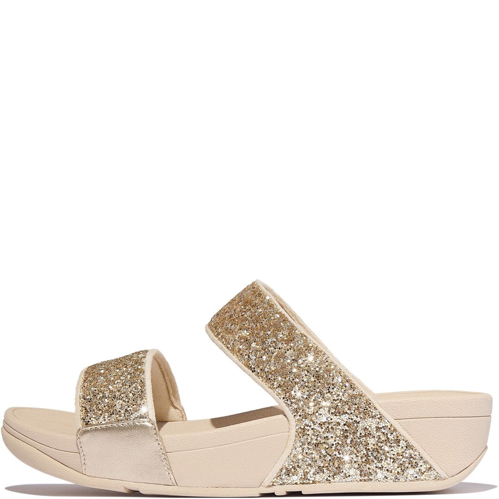 Women's Fitflop Lulu 2 Bar Glitter Sandal