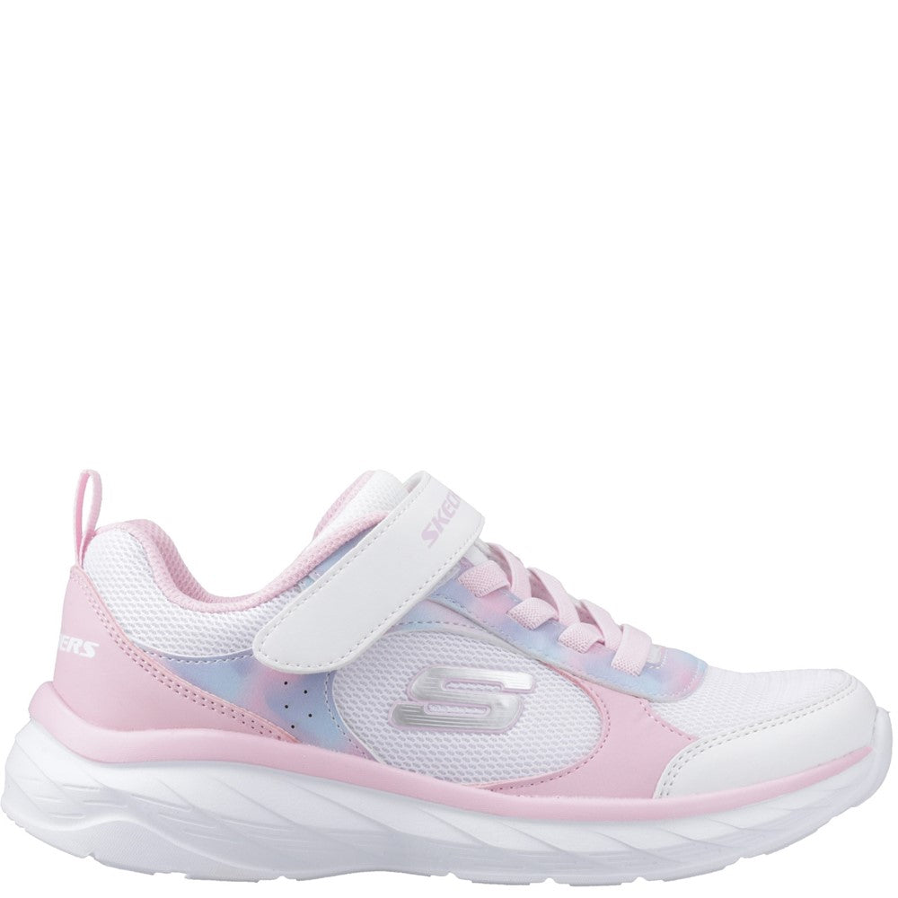 Girls' Skechers Boundless Watercolour Blur Junior Trainer