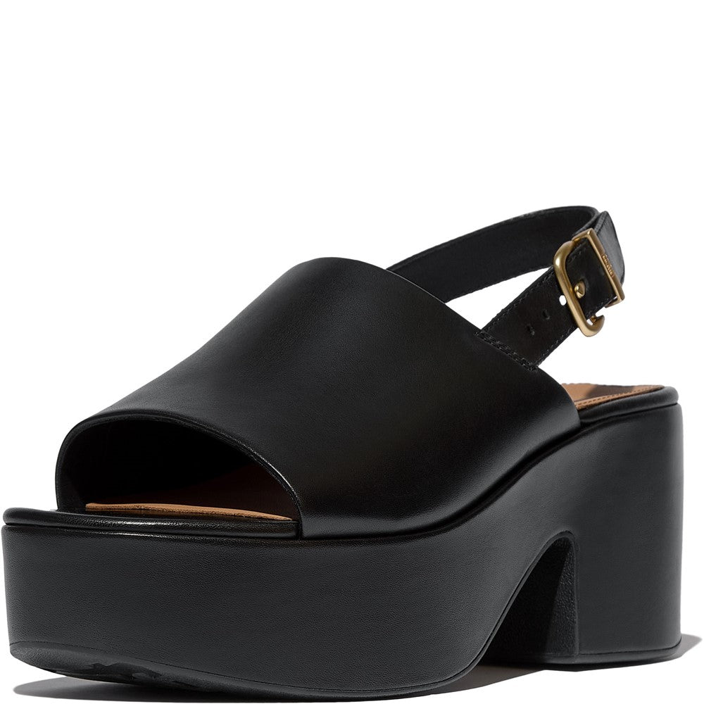 Women's Fitflop Platfforms Heeled Backstrap Sandal