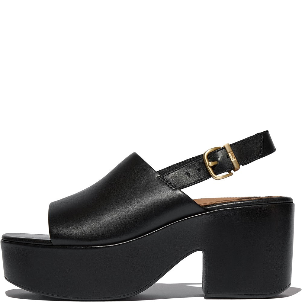 Women's Fitflop Platfforms Heeled Backstrap Sandal