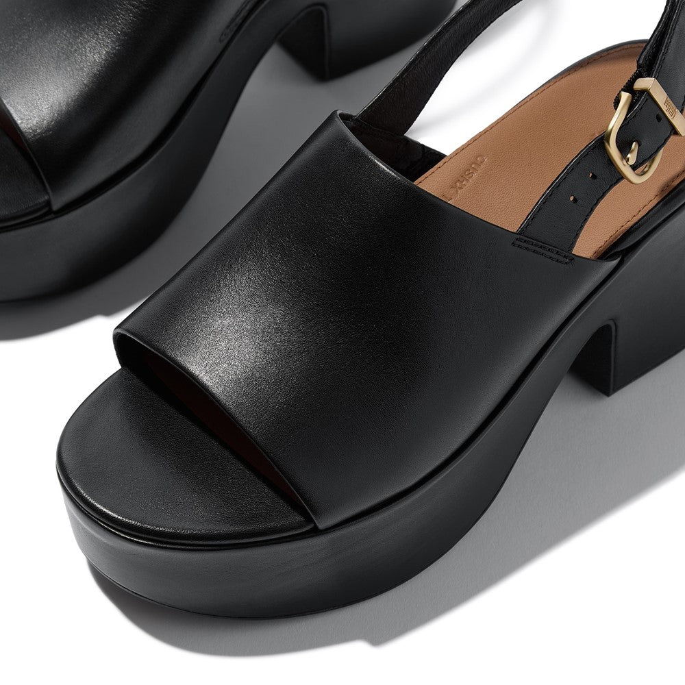 Women's Fitflop Platfforms Heeled Backstrap Sandal