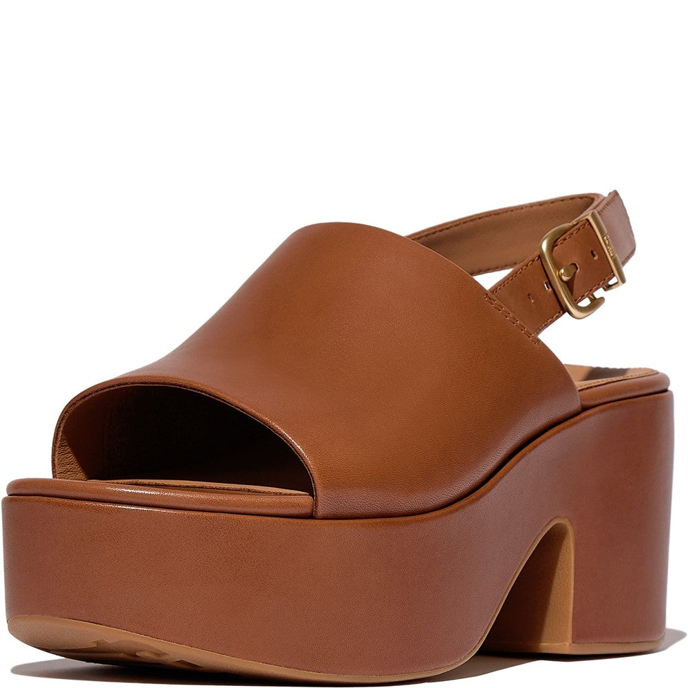 Women's Fitflop Platfforms Heeled Backstrap Sandal