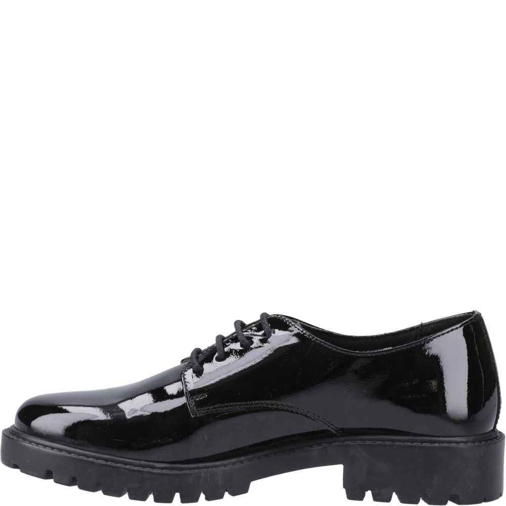 Girls' Hush Puppies Aubrey Senior XL School Shoes