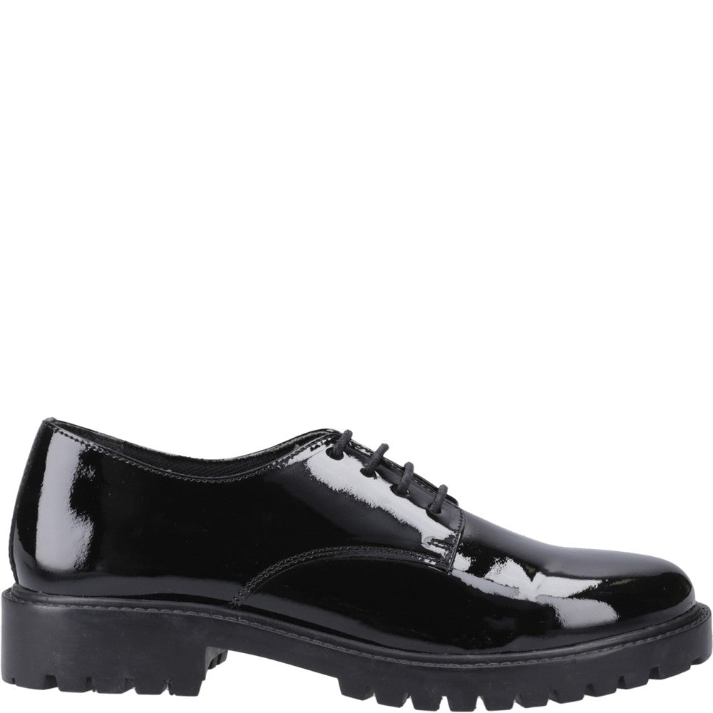 Girls' Hush Puppies Aubrey Senior XL School Shoes
