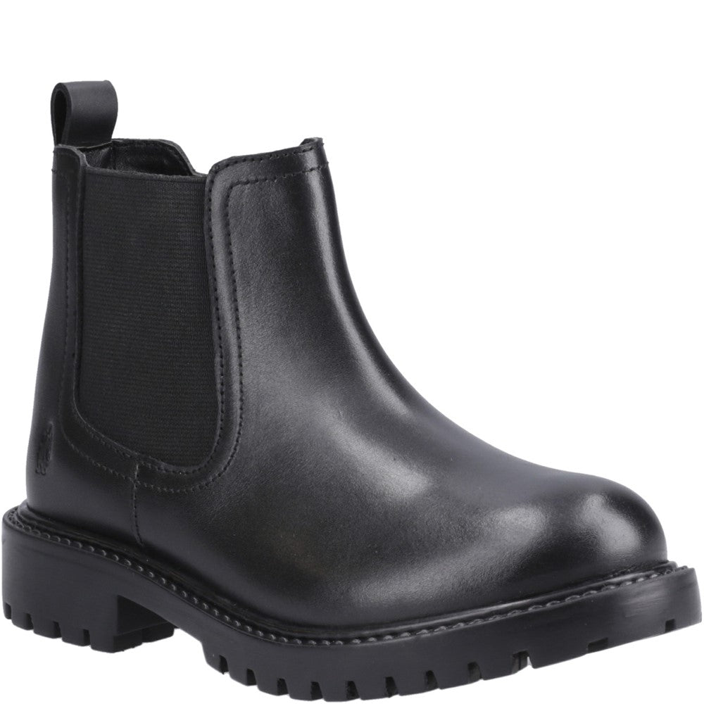Girls' Hush Puppies Ariell Chelsea Boot Senior XL School Shoes