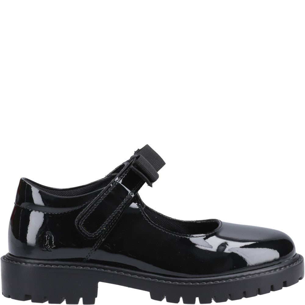 Girls' Hush Puppies Astrid Bow Junior School Shoes