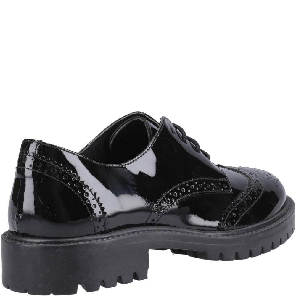 Girls' Hush Puppies Athena Senior XL School Shoes