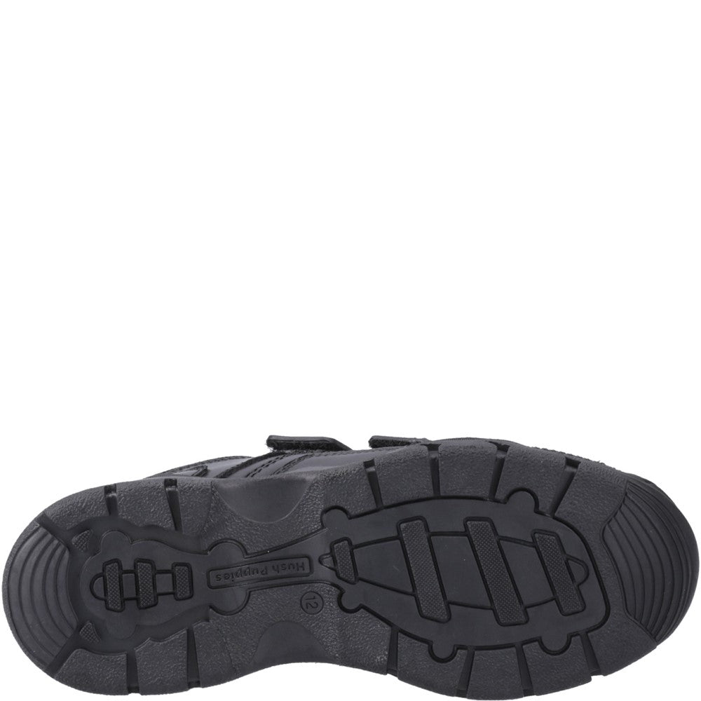 Boys' Hush Puppies Tristen Junior School Shoes