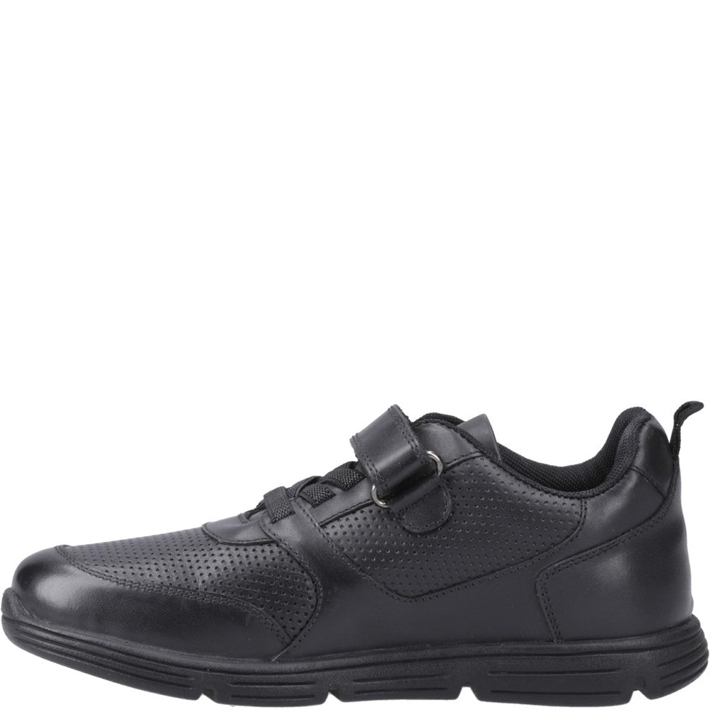 Boys' Hush Puppies Alfie Bungee Senior XL School Shoes