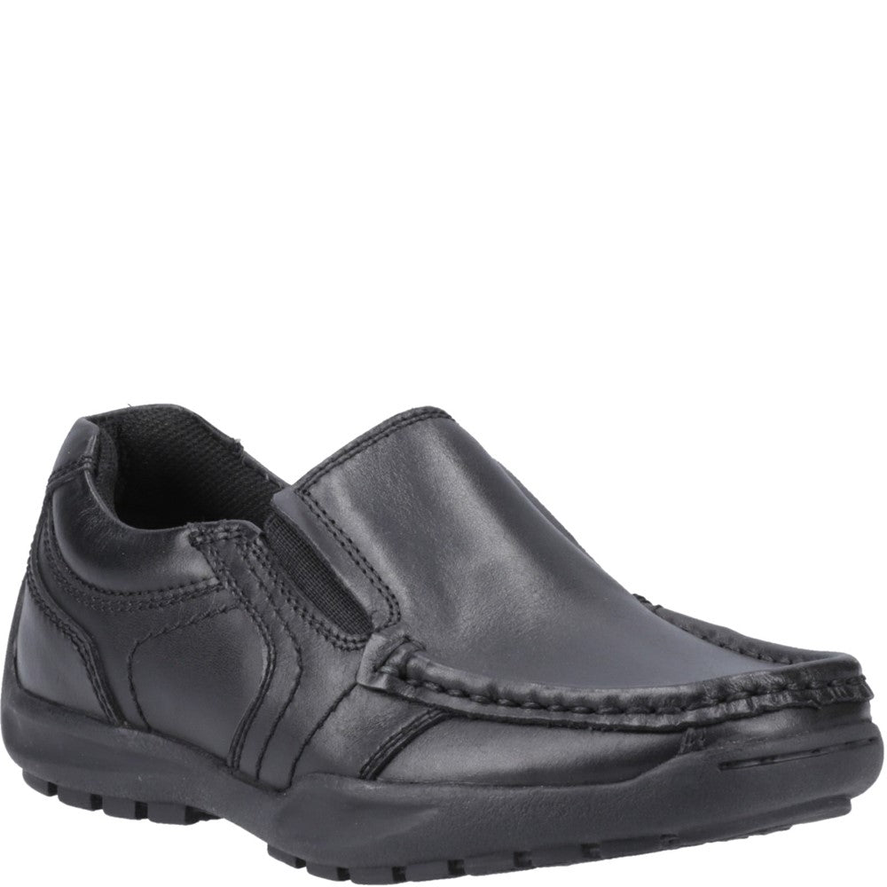 Boys' Hush Puppies Morgan Senior XL School Shoes