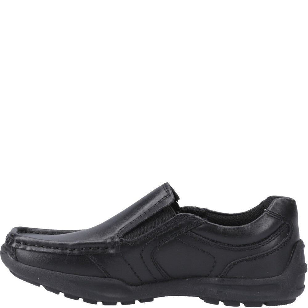 Boys' Hush Puppies Morgan Senior XL School Shoes