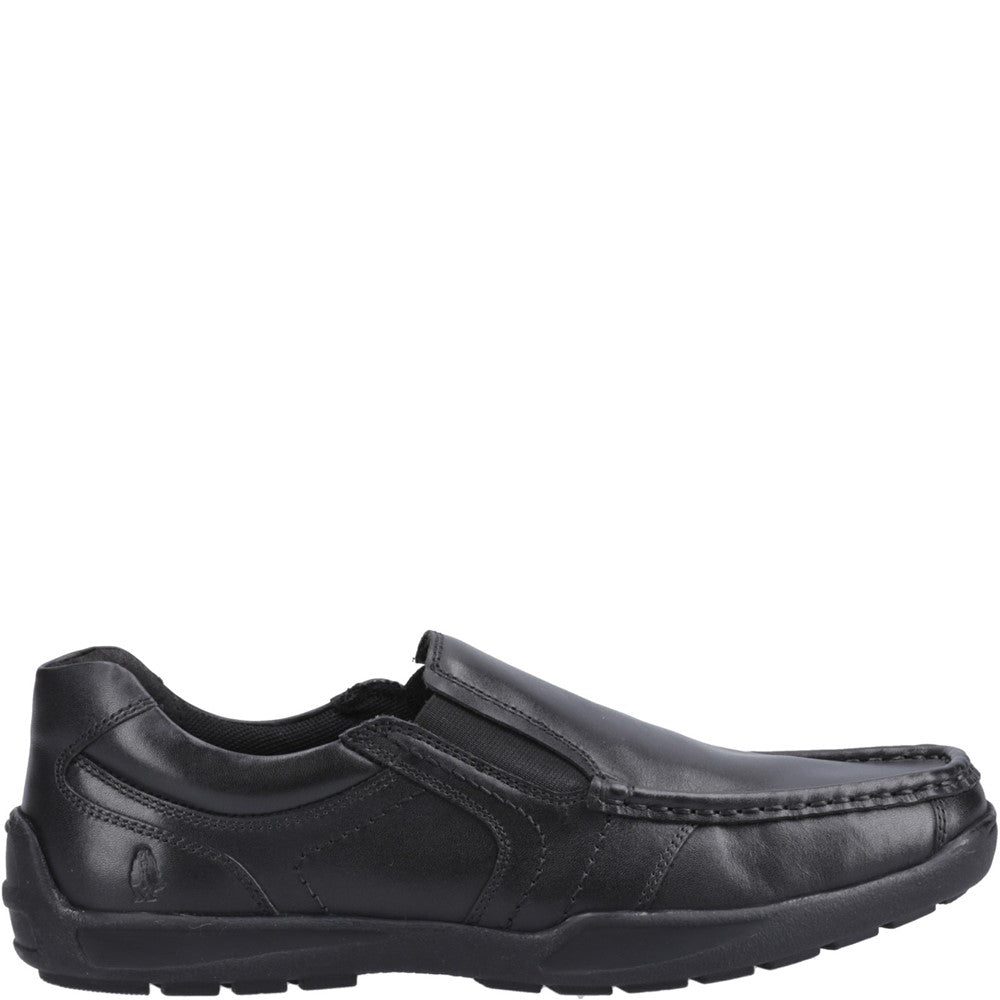 Boys' Hush Puppies Morgan Senior XL School Shoes
