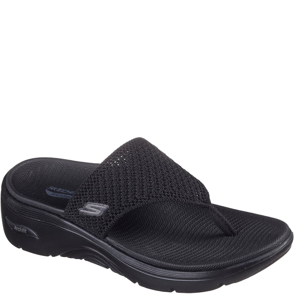 Women's Skechers Go Walk Arch Fit 2.0 Toepost Sandal