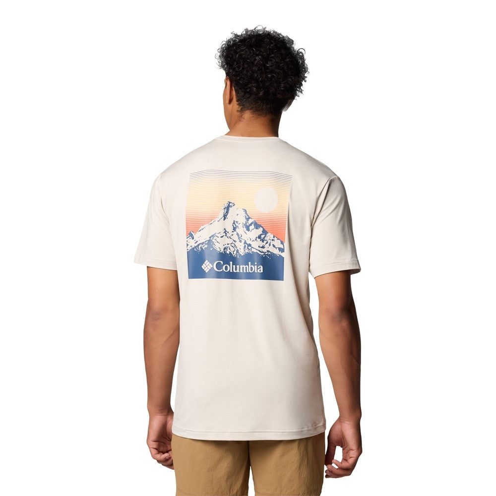 Men's Columbia Kwick Hike Back Graphic SS Tee