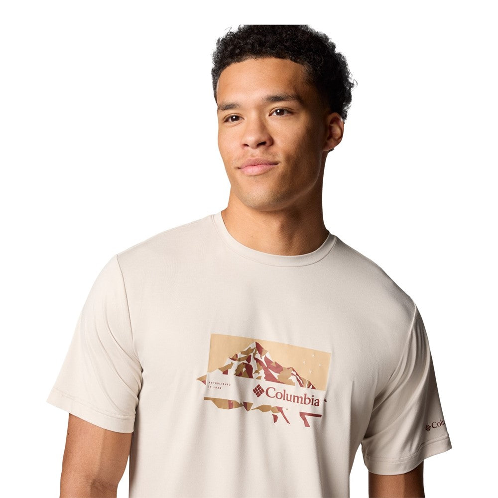 Men's Columbia Kwick Hike Graphic SS Tee