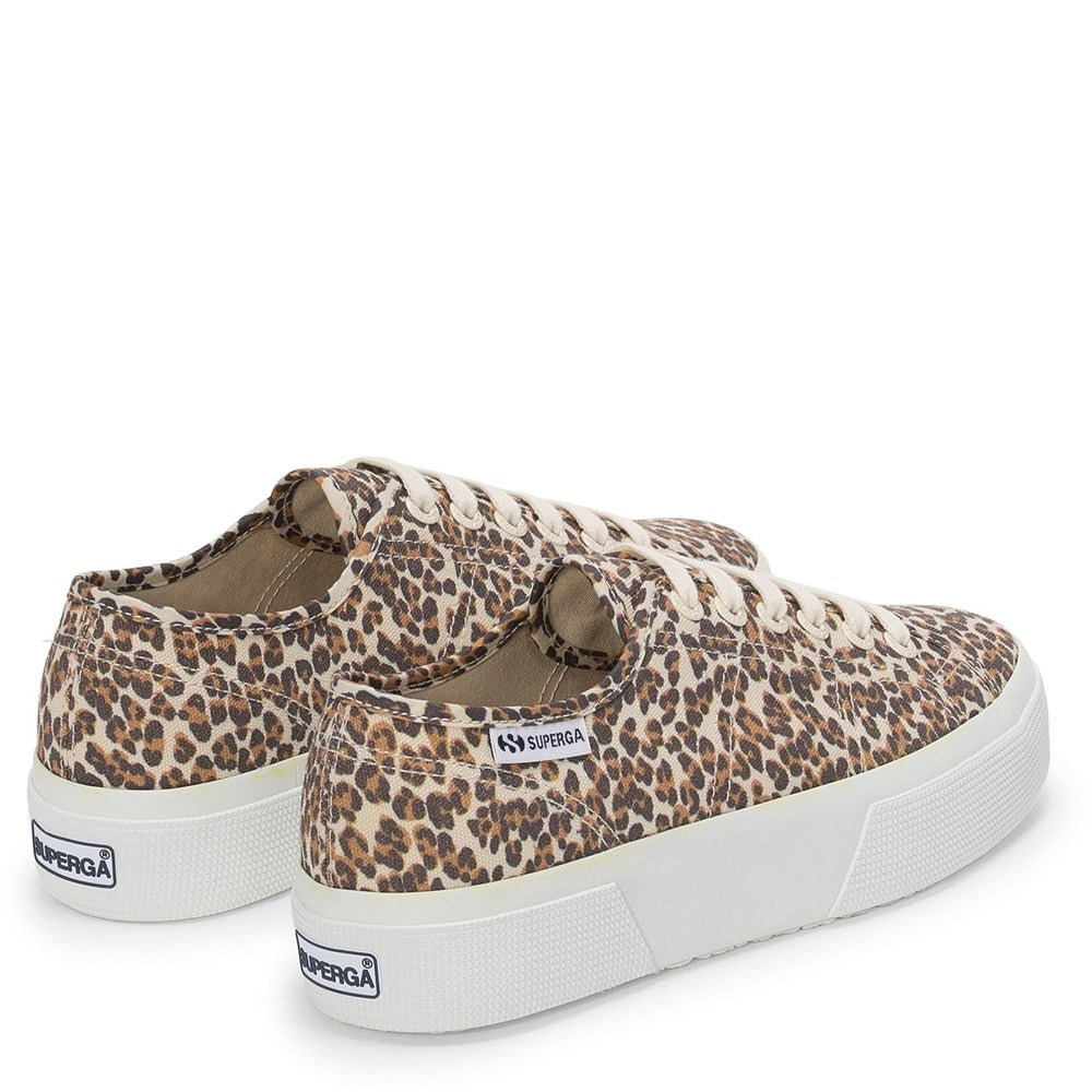 Women's Superga 2740 Leopard Print Trainer