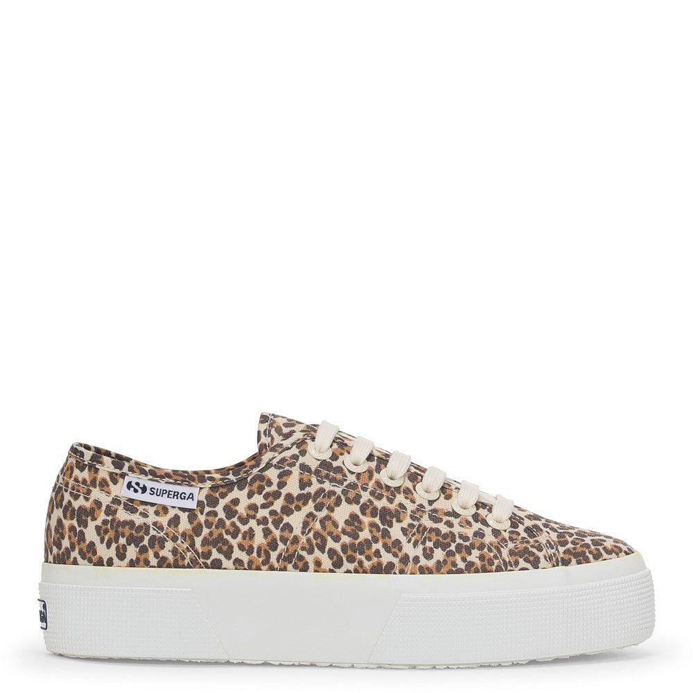 Women's Superga 2740 Leopard Print Trainer