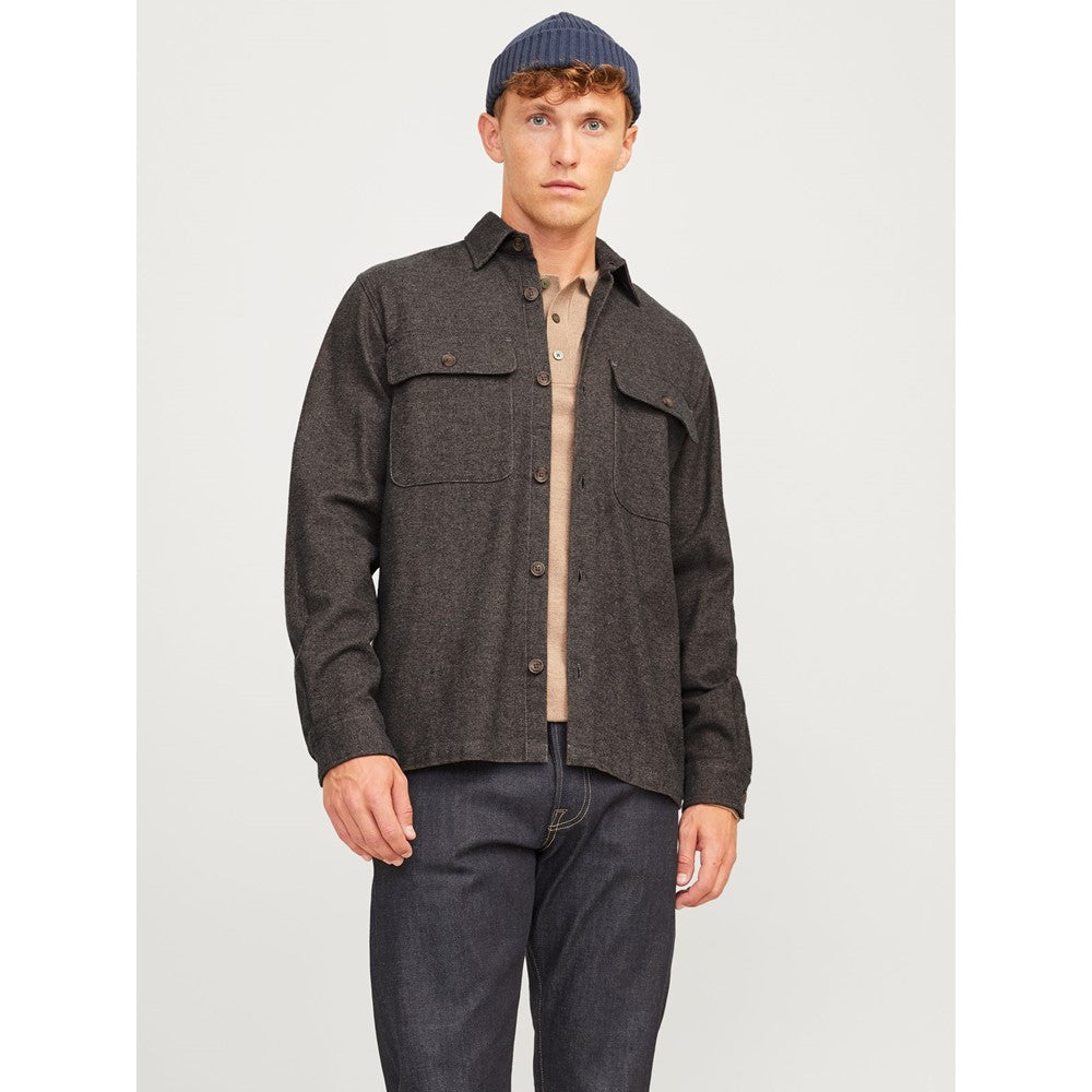 Men's Jack & Jones Raymond Melange Long Sleeve Shirt