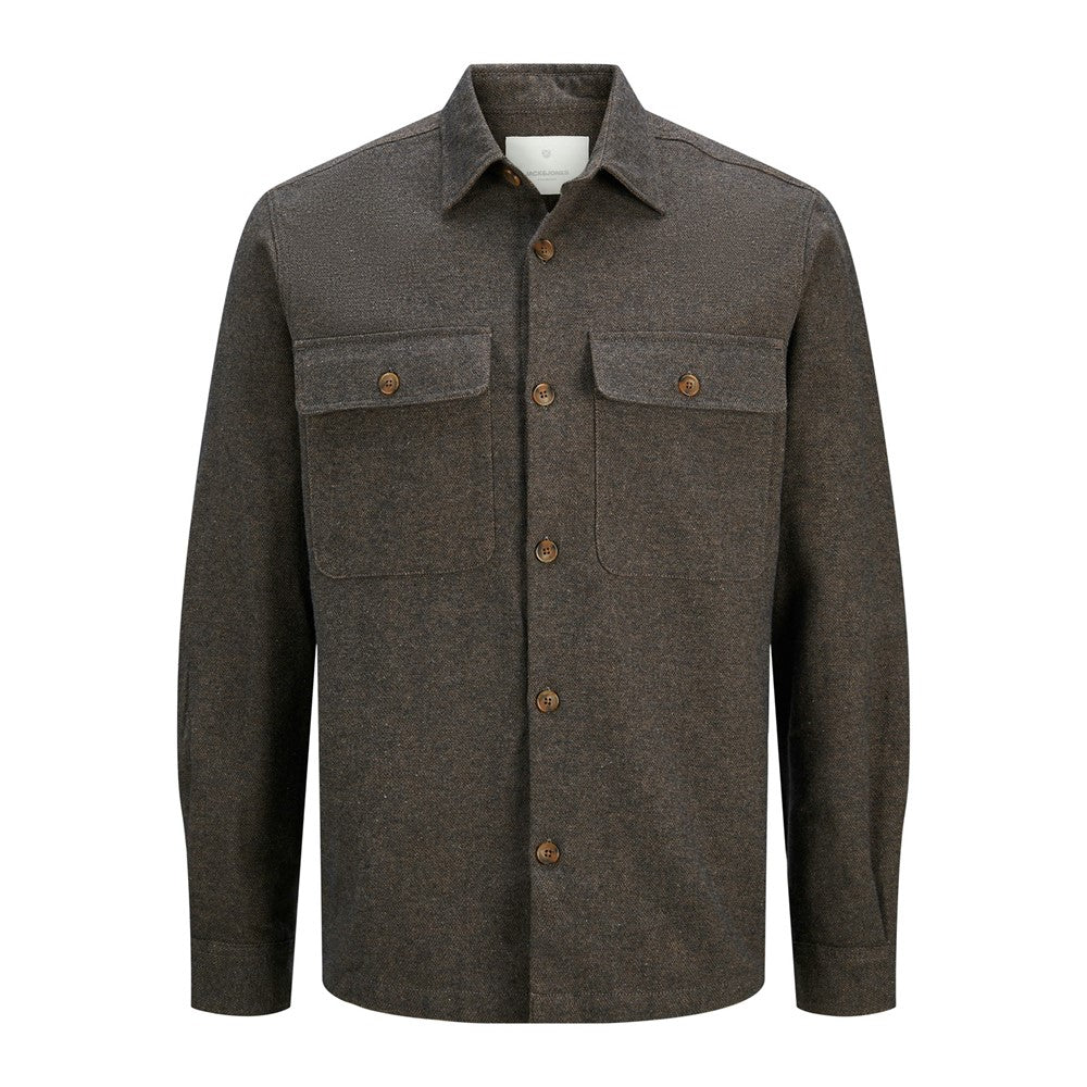 Men's Jack & Jones Raymond Melange Long Sleeve Shirt