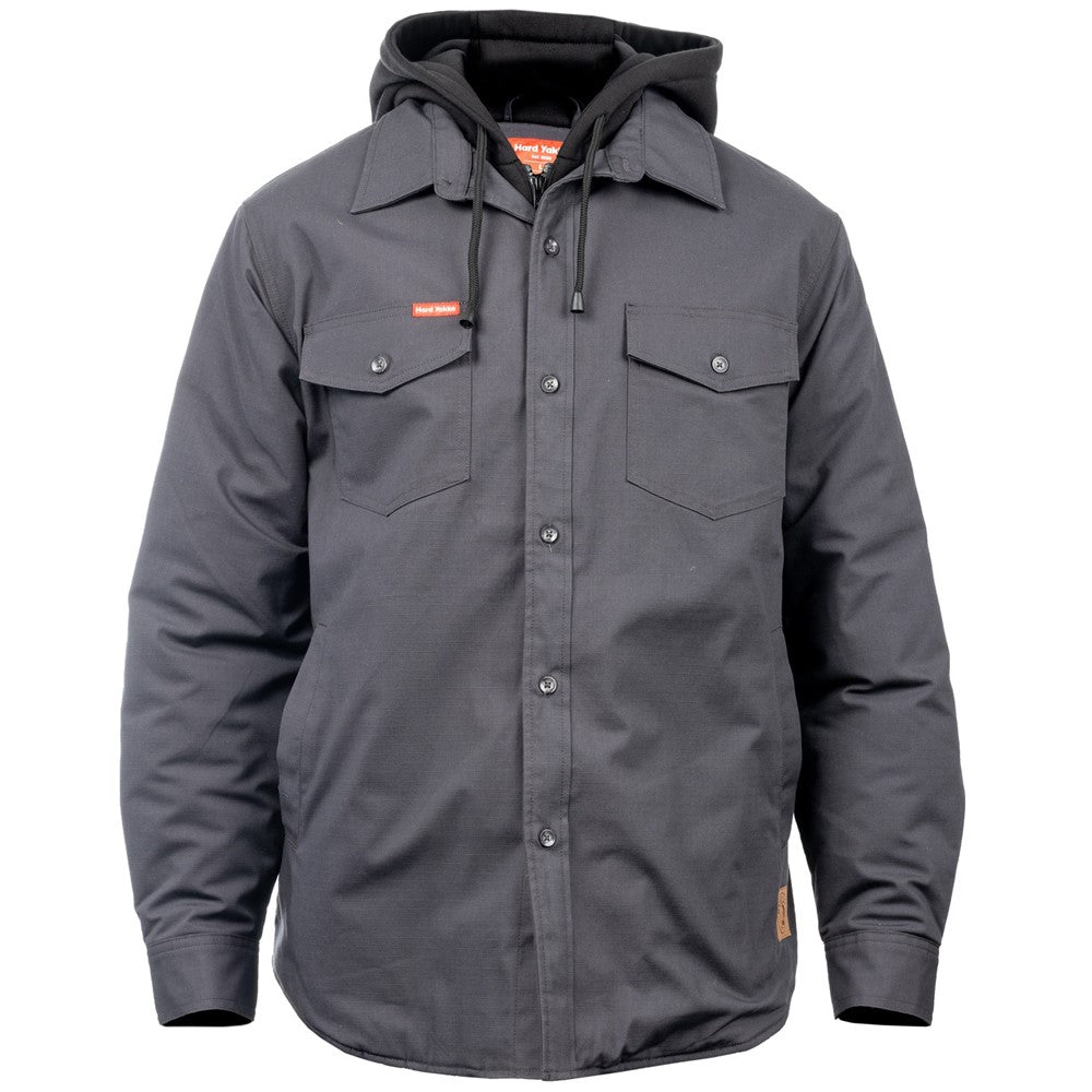Men's Hard Yakka Quilted Solid Shacket
