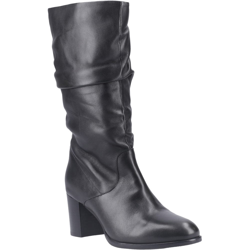 Women's Hush Puppies Cosima Lthr Ruched Boot
