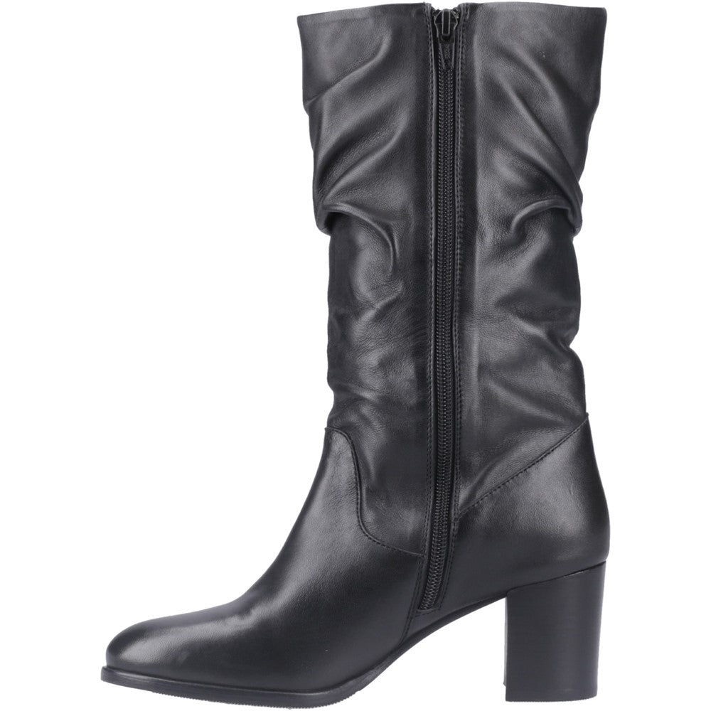 Women's Hush Puppies Cosima Lthr Ruched Boot