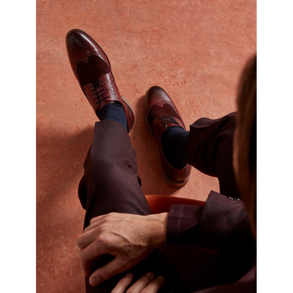 Men's Hush Puppies Dustin Mix Brogue