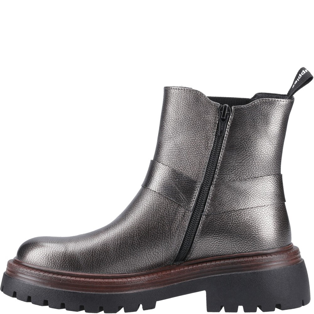 Women's Hush Puppies Raye Buckle Boot Leather