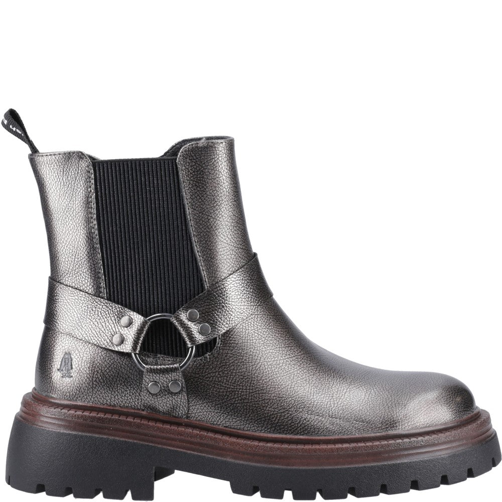Women's Hush Puppies Raye Buckle Boot Leather