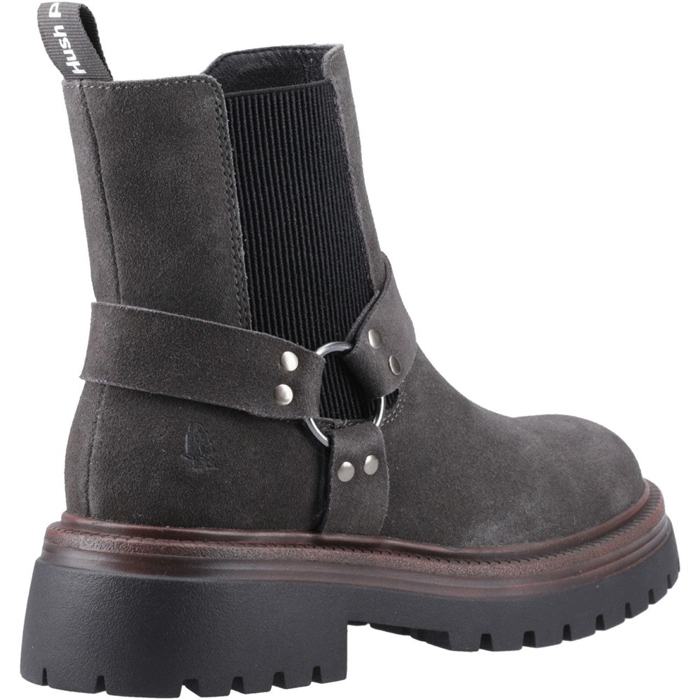 Women's Hush Puppies Raye Buckle Boot Suede