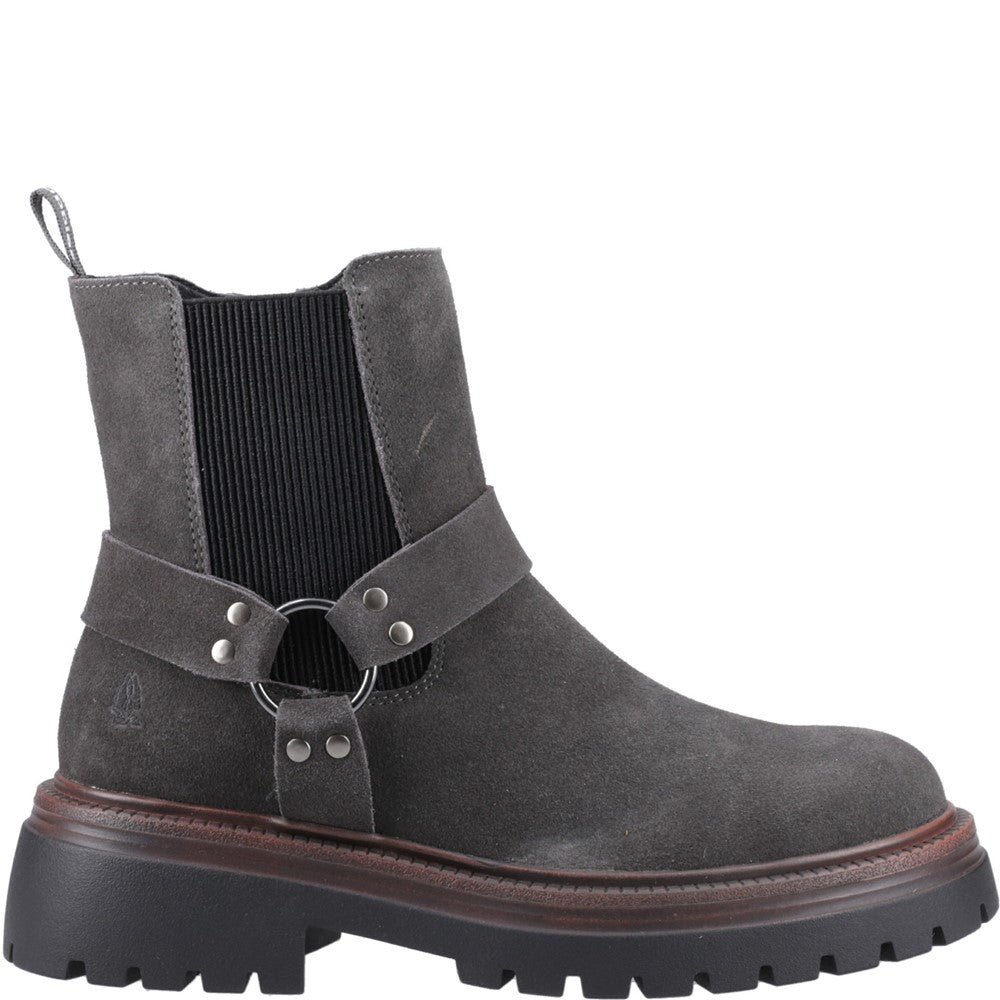 Women's Hush Puppies Raye Buckle Boot Suede