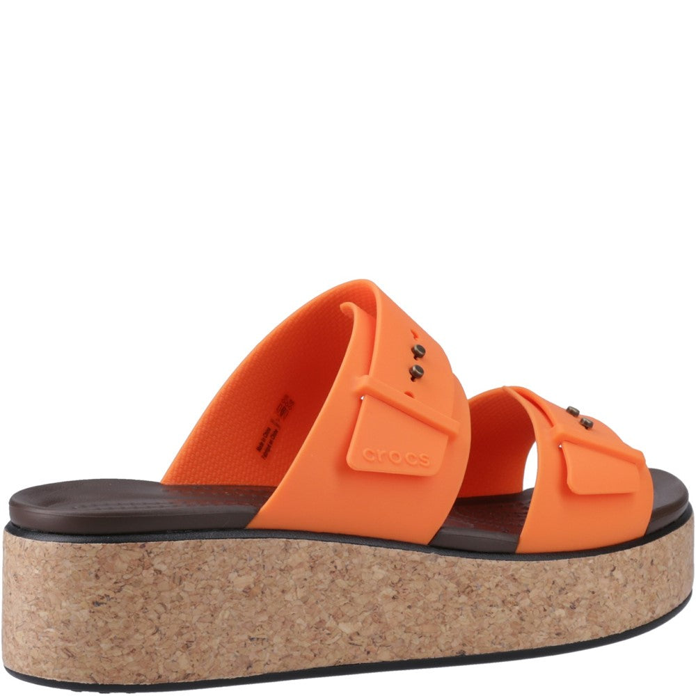 Women's Crocs Brooklyn Buckle Low Wedge