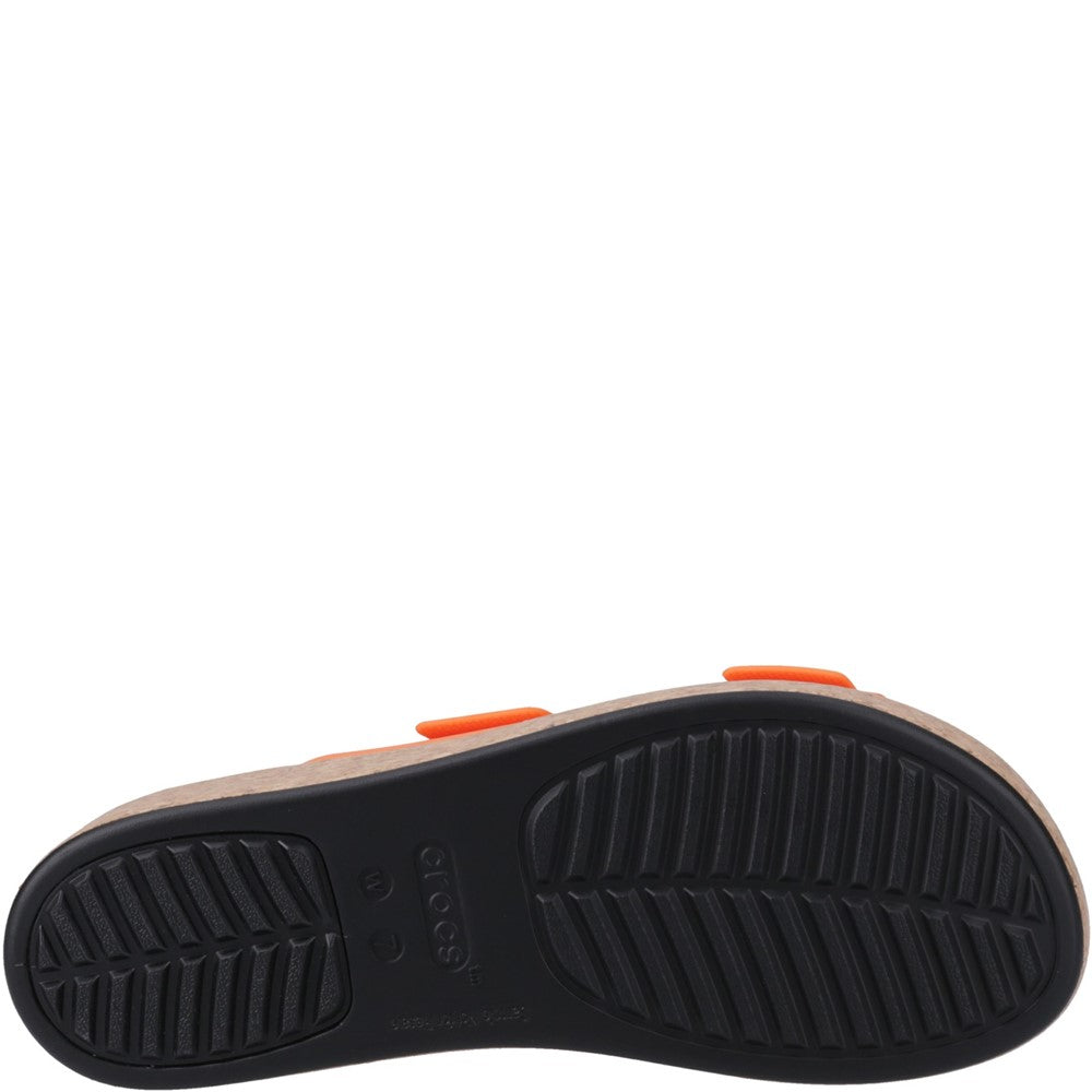 Women's Crocs Brooklyn Buckle Low Wedge