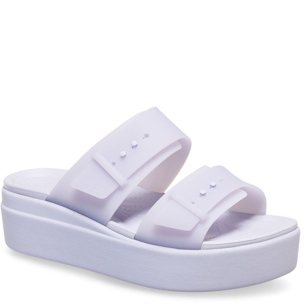 Women's Crocs Brooklyn Buckle Low Wedge