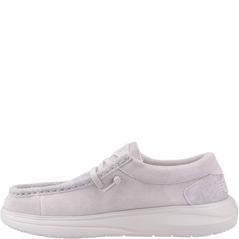 Women's HEYDUDE Wendy COMF Lace Print Slip on Shoe