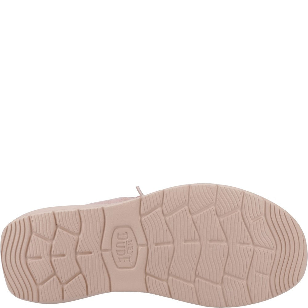 Women's HEYDUDE Wendy COMF Lace Print Slip on Shoe