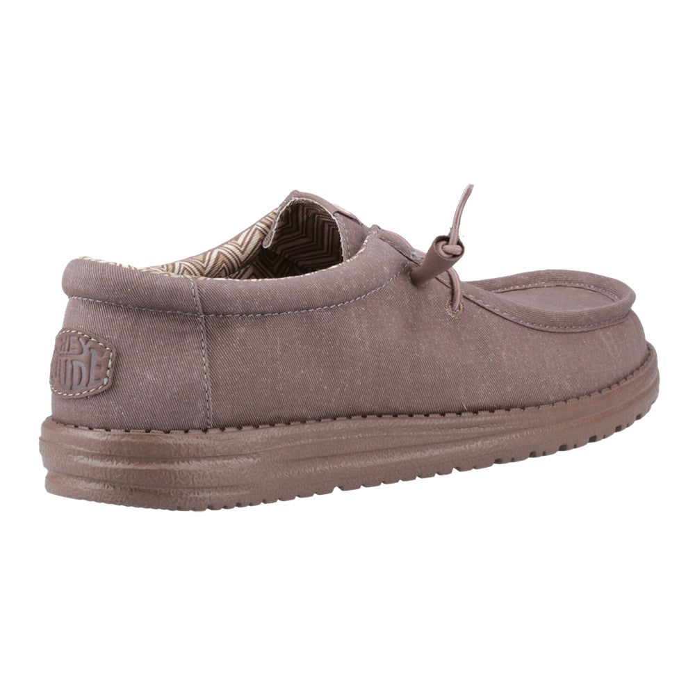 Men's HEYDUDE Wally Stretch Canvas Slip on Shoe