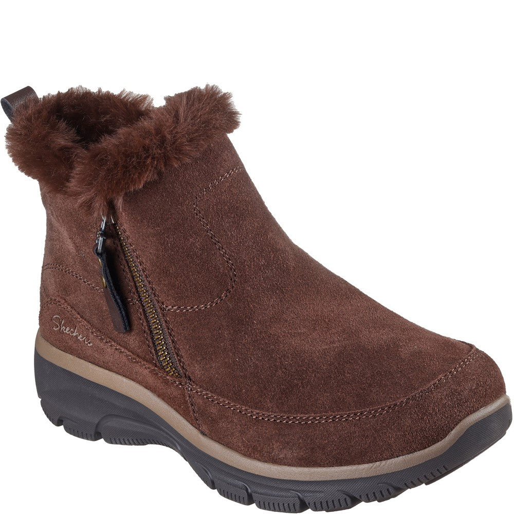 Women's Skechers Easy Going Cool Zip! Ankle Boots