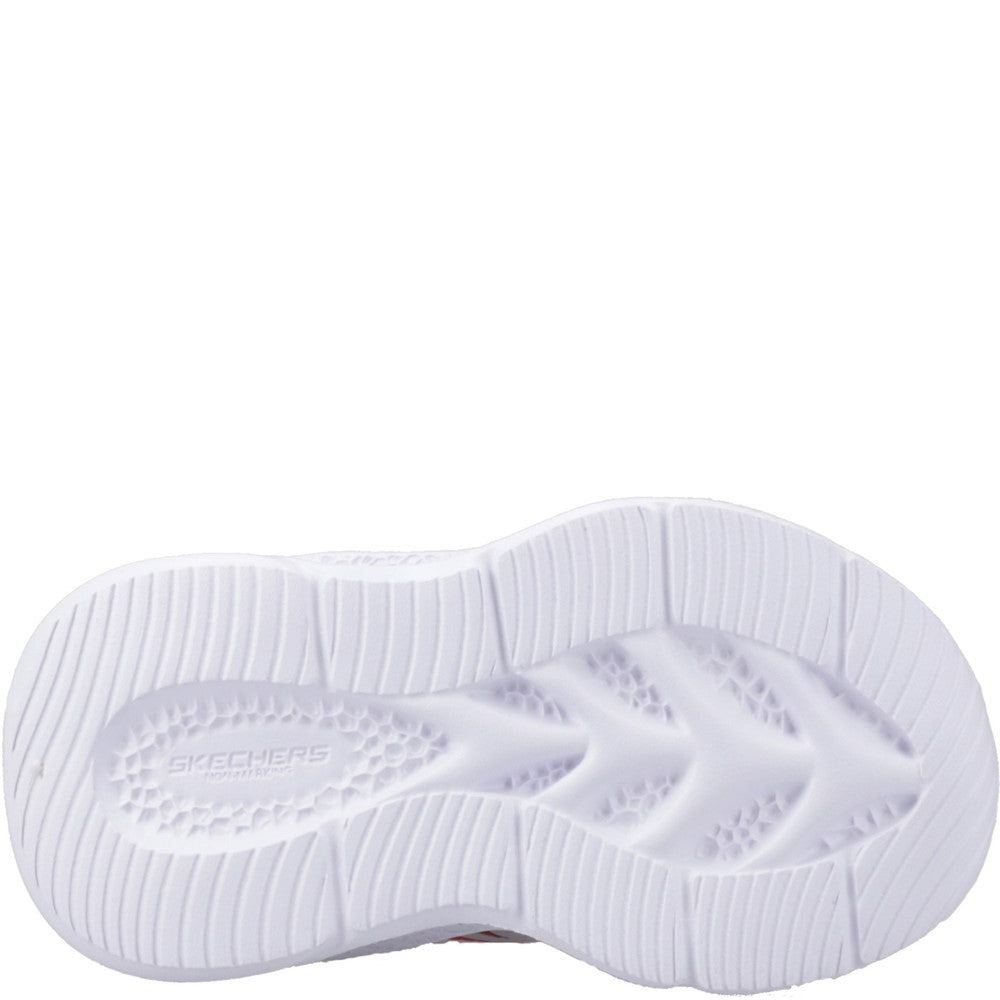 Boys' Skechers Meteor-Lights Brisk-Beams Trainers