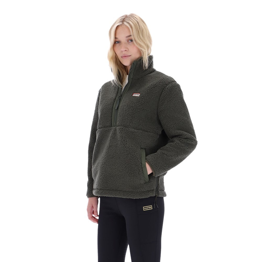 Women's Hunter Tiorga 1/4 Zip Borg Fleece