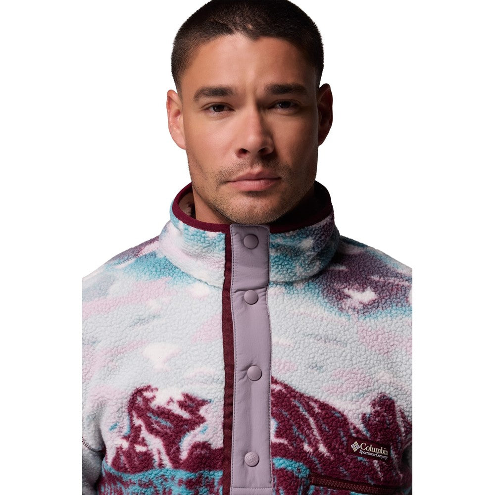 Men's Columbia Helvetia II Printed Half Snap Fleece