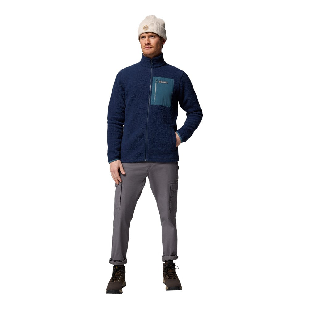 Men's Columbia Jasper Ridge Pebbled Full Zip Fleece