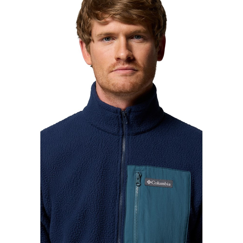 Men's Columbia Jasper Ridge Pebbled Full Zip Fleece
