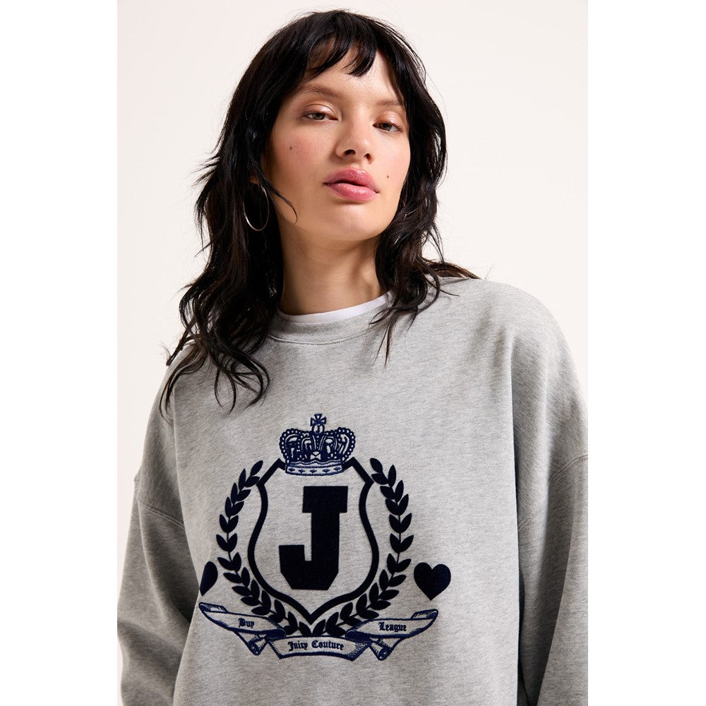 Women's Juicy Couture Venice Crest Loopback Sweatshirt
