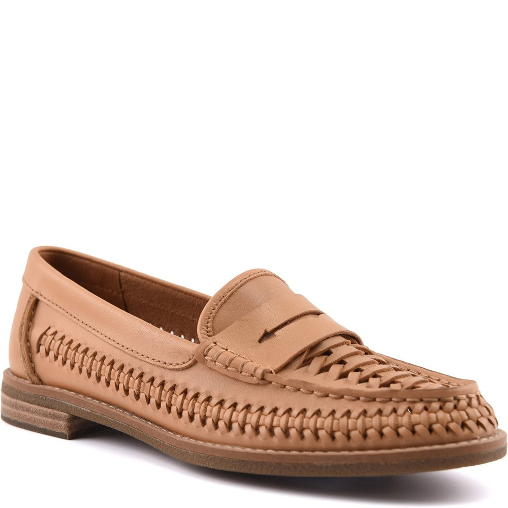 Women's Sperry Woven Seaport Penny Mocassin