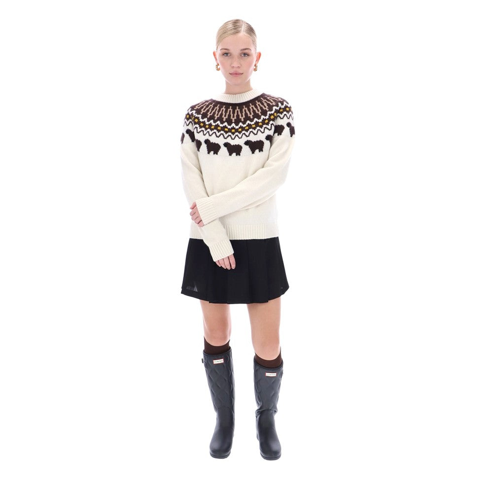 Women's Hunter Ashie Crew Fair Isle Knit